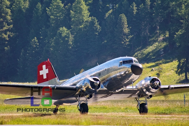 Engiadina Classics 2008, Swissair DC-3, Airport,Samedan, SWITZERLAND, private, aircraft, airshow, img81900.jpg