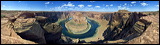 The Big Bend of the Colorado River, This Big Bend of the Colorado River is one of the many Big Bends this grand River offers, but this one is very easily accessible - even before Breakfast., 2006 / 04_24 Page The Big Bend, Page, United States of America, The Big Bend, Colorado River, Panorama, stunning view, Water, River, Rocks, Wilderness, Colorado Plateau, The Grand Staircase