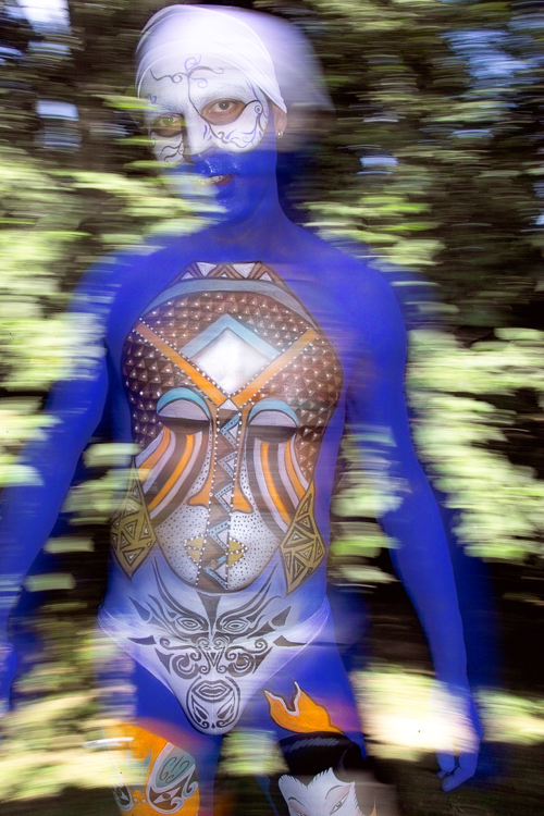 Art, Aufführung, Bodypainting, Color, Colors, Colour, Colours, Contest, Event, Farbe, Festival, Kunst, Körperbemalung, Körpermalerei, Modelle, Models, Model, Performance, Schminkkunst, Stage, Veranstaltung, Vorführung, WEB, Wettbewerb, Flash study of Einat Dan's model