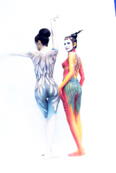 Art, Aufführung, Bodypainting, Color, Colors, Colour, Colours, Contest, Event, Farbe, Festival, Kunst, Körperbemalung, Körpermalerei, Modelle, Models, Model, Performance, Schminkkunst, Stage, Veranstaltung, Vorführung, WEB, Wettbewerb, Montri Wadla-Iad certainly brought his soft asian touch

(study on over exposure)