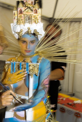 Art, Aufführung, Bodypainting, Color, Colors, Colour, Colours, Contest, Event, Farbe, Festival, Kunst, Körperbemalung, Körpermalerei, Modelle, Models, Model, Performance, Schminkkunst, Stage, Veranstaltung, Vorführung, WEB, Wettbewerb, Model of Sonja Wiesendanger