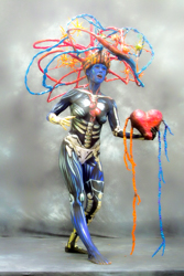 Art, Aufführung, Bodypainting, Color, Colors, Colour, Colours, Contest, Event, Farbe, Festival, Kunst, Körperbemalung, Körpermalerei, Modelle, Models, Model, Performance, Schminkkunst, Stage, Veranstaltung, Vorführung, WEB, Wettbewerb, Model of Petra and Peter Tronser