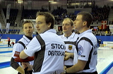 Switzerland vs. Germany, Score - 3:7, European Curling Championship 2006, Eishalle St. Jakob (Joggeli), Basel, Switzerland, Indoor, Curling, Sport