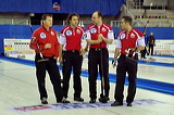 Switzerland vs. Germany, Score - 3:7, European Curling Championship 2006, Eishalle St. Jakob (Joggeli), Basel, Switzerland, Indoor, Curling, Sport