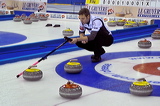 Switzerland vs. Germany, Score - 3:7, European Curling Championship 2006, Eishalle St. Jakob (Joggeli), Basel, Switzerland, Indoor, Curling, Sport