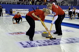 Russia vs. Norway, Score - 7:5, European Curling Championship 2006, Eishalle St. Jakob (Joggeli), Basel, Switzerland, Indoor, Curling, Sport
