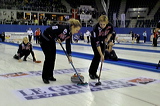 Russia vs. Norway, Score - 7:5, European Curling Championship 2006, Eishalle St. Jakob (Joggeli), Basel, Switzerland, Indoor, Curling, Sport