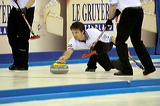 Finnland vs. Norway, Score - 5:6, European Curling Championship 2006, Eishalle St. Jakob (Joggeli), Basel, Switzerland, Indoor, Curling, Sport