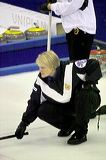 Scottland vs. Germany, Score - 4:3, European Curling Championship 2006, Eishalle St. Jakob (Joggeli), Basel, Switzerland, Indoor, Curling, Sport
