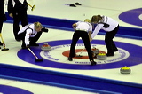 Scottland vs. Germany, Score - 4:3, European Curling Championship 2006, Eishalle St. Jakob (Joggeli), Basel, Switzerland, Indoor, Curling, Sport