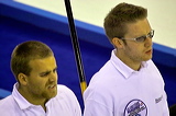 Denmark vs. France, Score - 5:6, European Curling Championship 2006, Eishalle St. Jakob (Joggeli), Basel, Switzerland, Indoor, Curling, Sport