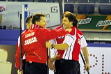 Switzerland vs. Scottland, Score - 9:5, European Curling Championship 2006, Eishalle St. Jakob (Joggeli), Basel, Switzerland, Indoor, Curling, Sport