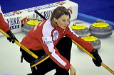 Switzerland vs. Russia, Score - 5:7, European Curling Championship 2006, Eishalle St. Jakob (Joggeli), Basel, Switzerland, Indoor, Curling, Sport