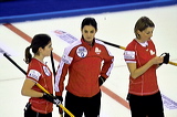 Switzerland vs. Russia, Score - 5:7, European Curling Championship 2006, Eishalle St. Jakob (Joggeli), Basel, Switzerland, Indoor, Curling, Sport