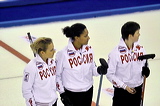 Switzerland vs. Russia, Score - 5:7, European Curling Championship 2006, Eishalle St. Jakob (Joggeli), Basel, Switzerland, Indoor, Curling, Sport