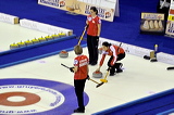 Switzerland vs. Russia, Score - 5:7, European Curling Championship 2006, Eishalle St. Jakob (Joggeli), Basel, Switzerland, Indoor, Curling, Sport