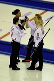 Switzerland vs. Russia, Score - 5:7, European Curling Championship 2006, Eishalle St. Jakob (Joggeli), Basel, Switzerland, Indoor, Curling, Sport