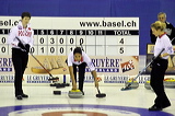 Switzerland vs. Russia, Score - 5:7, European Curling Championship 2006, Eishalle St. Jakob (Joggeli), Basel, Switzerland, Indoor, Curling, Sport