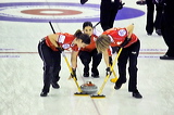 Switzerland vs. Russia, Score - 5:7, European Curling Championship 2006, Eishalle St. Jakob (Joggeli), Basel, Switzerland, Indoor, Curling, Sport