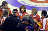 Switzerland vs. Russia, Score - 5:7, European Curling Championship 2006, Eishalle St. Jakob (Joggeli), Basel, Switzerland, Indoor, Curling, Sport