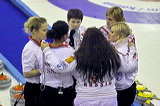 Switzerland vs. Russia, Score - 5:7, European Curling Championship 2006, Eishalle St. Jakob (Joggeli), Basel, Switzerland, Indoor, Curling, Sport