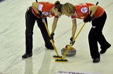 Switzerland vs. Russia, Score - 5:7, European Curling Championship 2006, Eishalle St. Jakob (Joggeli), Basel, Switzerland, Indoor, Curling, Sport