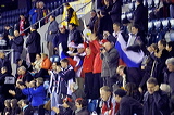 Switzerland vs. Russia, Supporting Fans from Russia, European Curling Championship 2006, Eishalle St. Jakob (Joggeli), Basel, Switzerland, Indoor, Curling, Sport