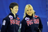 Ladies final: Russia vs. Italy, Score - 9:4, European Curling Championship 2006, Eishalle St. Jakob (Joggeli), Basel, Switzerland, Indoor, Curling, Sport