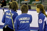 Ladies final: Russia vs. Italy, Score - 9:4, European Curling Championship 2006, Eishalle St. Jakob (Joggeli), Basel, Switzerland, Indoor, Curling, Sport