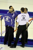 Mens final: Switzerland vs. Scottland, Score - 7:6, European Curling Championship 2006, Eishalle St. Jakob (Joggeli), Basel, Switzerland, Indoor, Curling, Sport