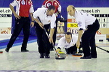 Mens final: Switzerland vs. Scottland, Score - 7:6, European Curling Championship 2006, Eishalle St. Jakob (Joggeli), Basel, Switzerland, Indoor, Curling, Sport