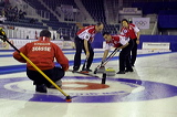 Mens final: Switzerland vs. Scottland, Score - 7:6, European Curling Championship 2006, Eishalle St. Jakob (Joggeli), Basel, Switzerland, Indoor, Curling, Sport