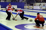 Mens final: Switzerland vs. Scottland, Score - 7:6, European Curling Championship 2006, Eishalle St. Jakob (Joggeli), Basel, Switzerland, Indoor, Curling, Sport