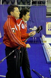 Mens final: Switzerland vs. Scottland, Score - 7:6, European Curling Championship 2006, Eishalle St. Jakob (Joggeli), Basel, Switzerland, Indoor, Curling, Sport
