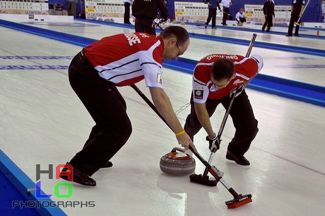 Switzerland vs. Germany, Score - 3:7, European Curling Championship 2006, Basel, Switzerland, Indoor, Curling, Sport, img22041.jpg