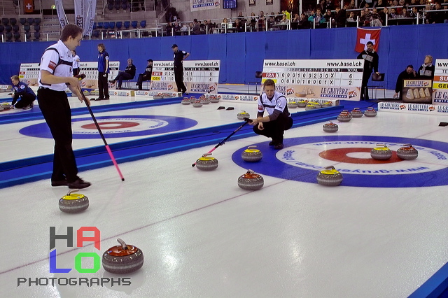 Switzerland vs. Germany, Score - 3:7, European Curling Championship 2006, Basel, Switzerland, Indoor, Curling, Sport, img22058.jpg