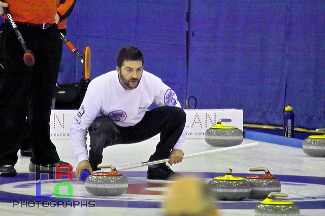 Denmark vs. France, Score - 5:6, European Curling Championship 2006, Basel, Switzerland, Indoor, Curling, Sport, img22610.jpg