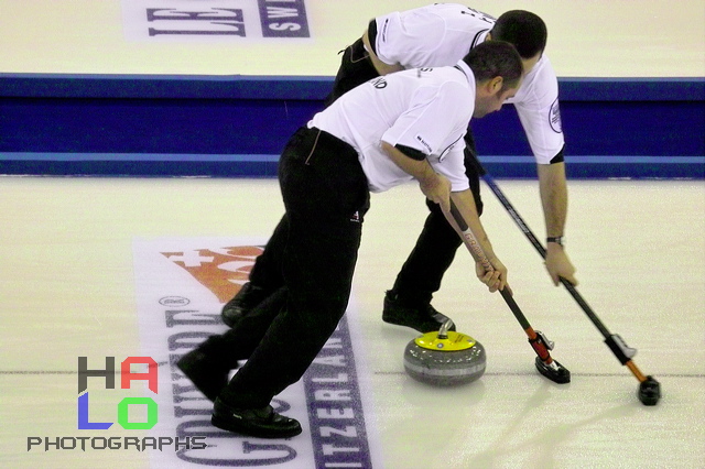 Mens final: Switzerland vs. Scottland, Score - 7:6, European Curling Championship 2006, Basel, Switzerland, Indoor, Curling, Sport, img23243.jpg