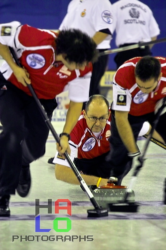 Mens final: Switzerland vs. Scottland, Score - 7:6, European Curling Championship 2006, Basel, Switzerland, Indoor, Curling, Sport, img23340.jpg