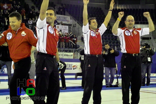 Swiss Team has won the mens final,  , European Curling Championship 2006, Basel, Switzerland, Indoor, Curling, Sport, img23527.jpg