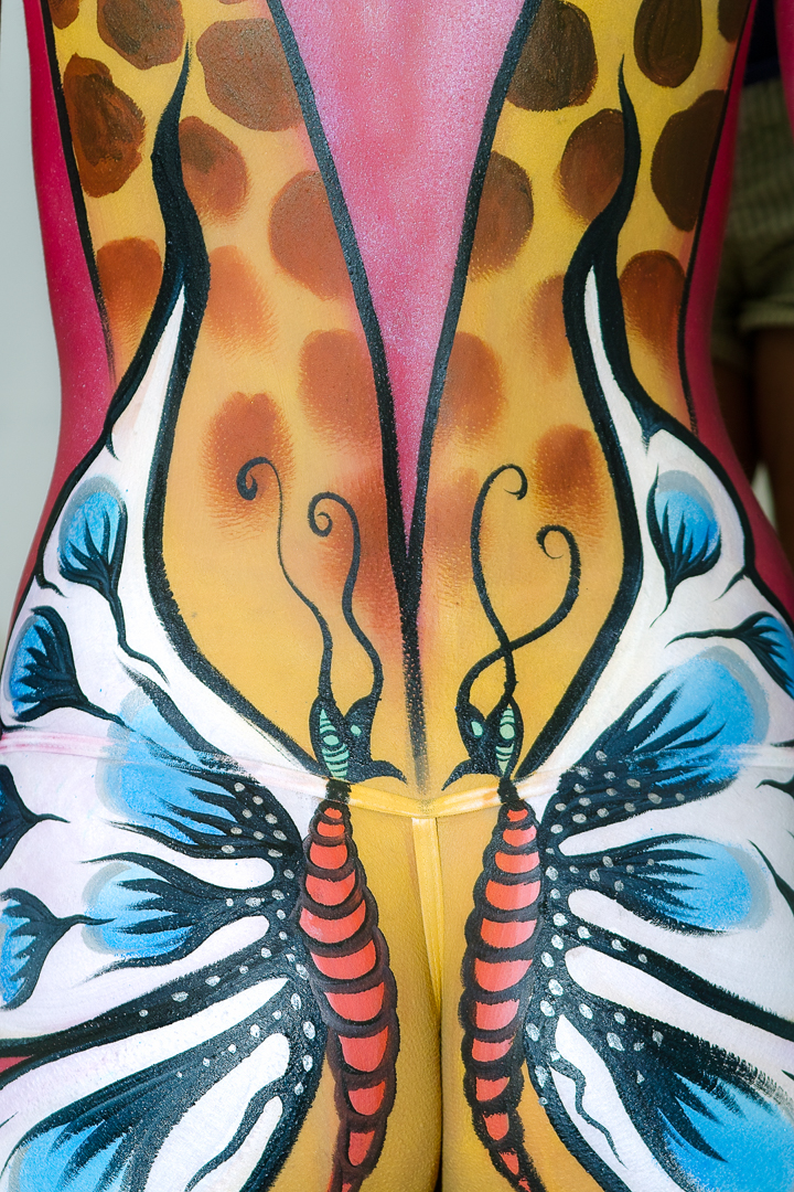 2007, Body Art, Bodypainting, Festival, In the year 2525, Jahr, Jahreszeit, Menschen und Aktivitäten, Sommer, Veranstaltung, WBF 2007