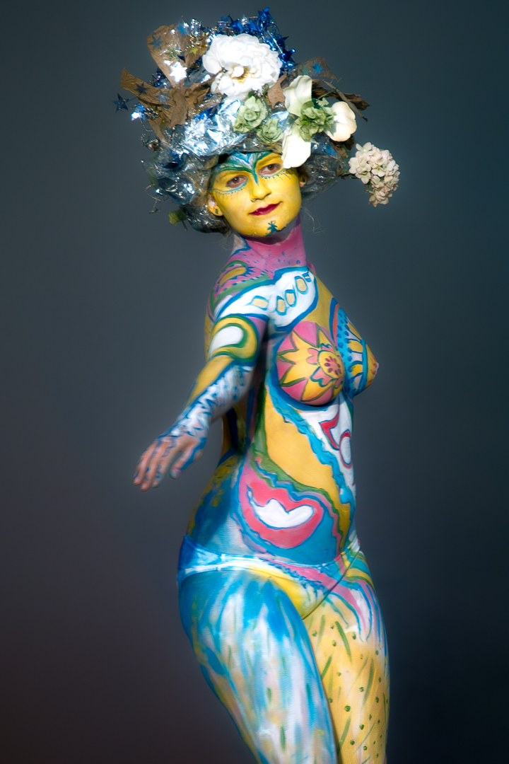 2007, Aufführung, Body Art, Bodypainting, Bühne, Festival, In the year 2525, Jahr, Jahreszeit, Kunst, Menschen und Aktivitäten, Sommer, Veranstaltung, WBF 2007, Zivilisation