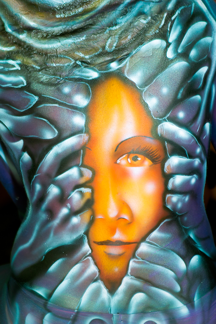 Bodypainting, Festival, Menschen und Aktivitäten, Veranstaltung, WBF 2007