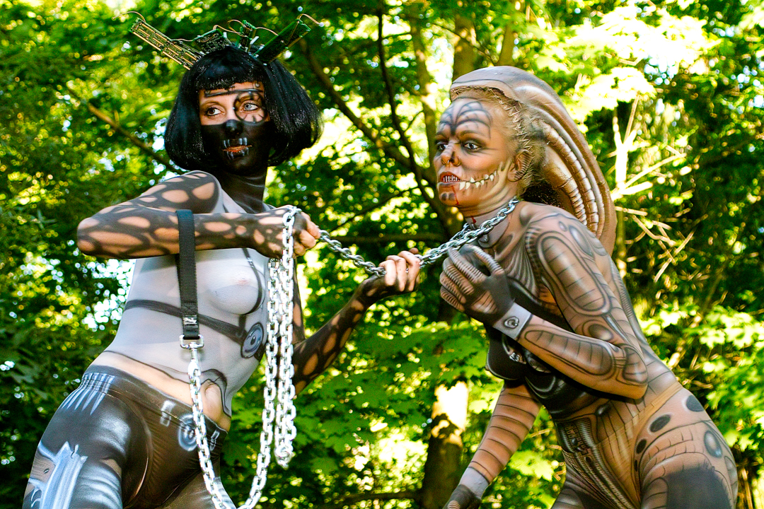 2007, Body Art, Bodypainting, Festival, In the year 2525, Jahr, Jahreszeit, Menschen und Aktivitäten, Sommer, Veranstaltung, WBF 2007
