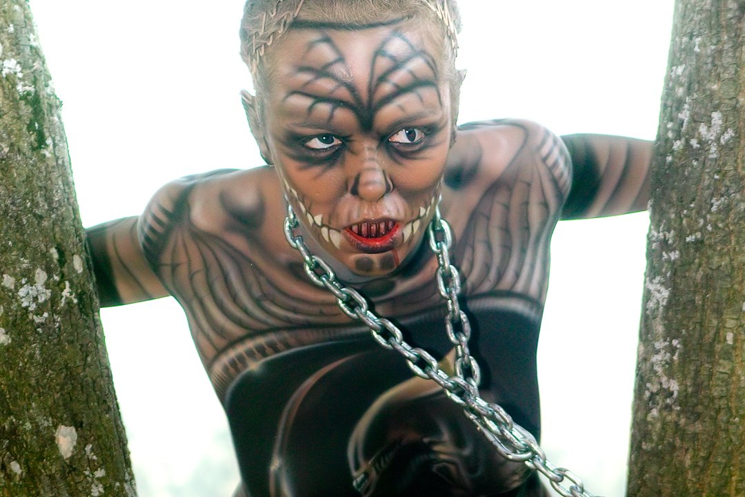 2007, Body Art, Bodypainting, Festival, In the year 2525, Jahr, Jahreszeit, Menschen und Aktivitäten, Sommer, Veranstaltung, WBF 2007