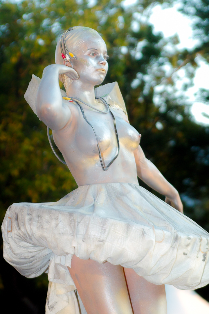 2007, Aufführung, Body Art, Bodypainting, Bühne, Festival, In the year 2525, Jahr, Jahreszeit, Kunst, Menschen und Aktivitäten, Sommer, Veranstaltung, WBF 2007, Zivilisation