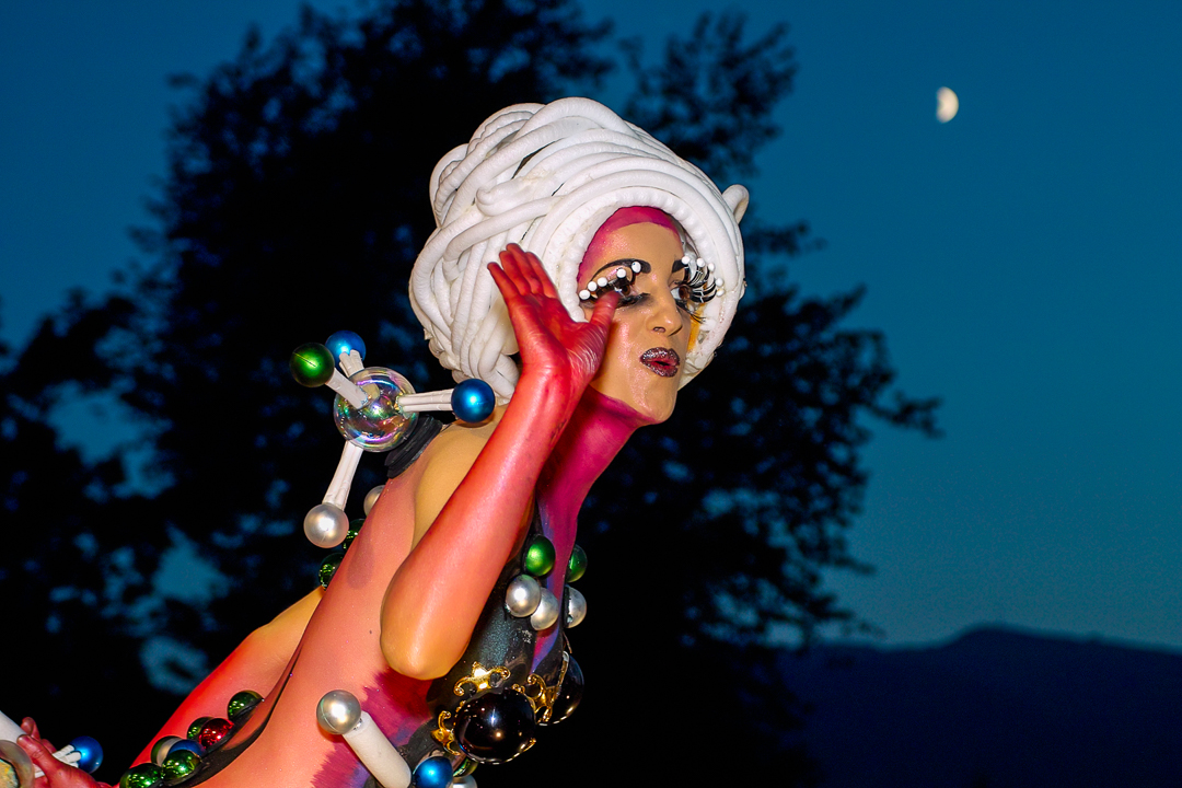2007, Aufführung, Body Art, Bodypainting, Bühne, Festival, In the year 2525, Jahr, Jahreszeit, Kunst, Menschen und Aktivitäten, Sommer, Veranstaltung, WBF 2007, Zivilisation