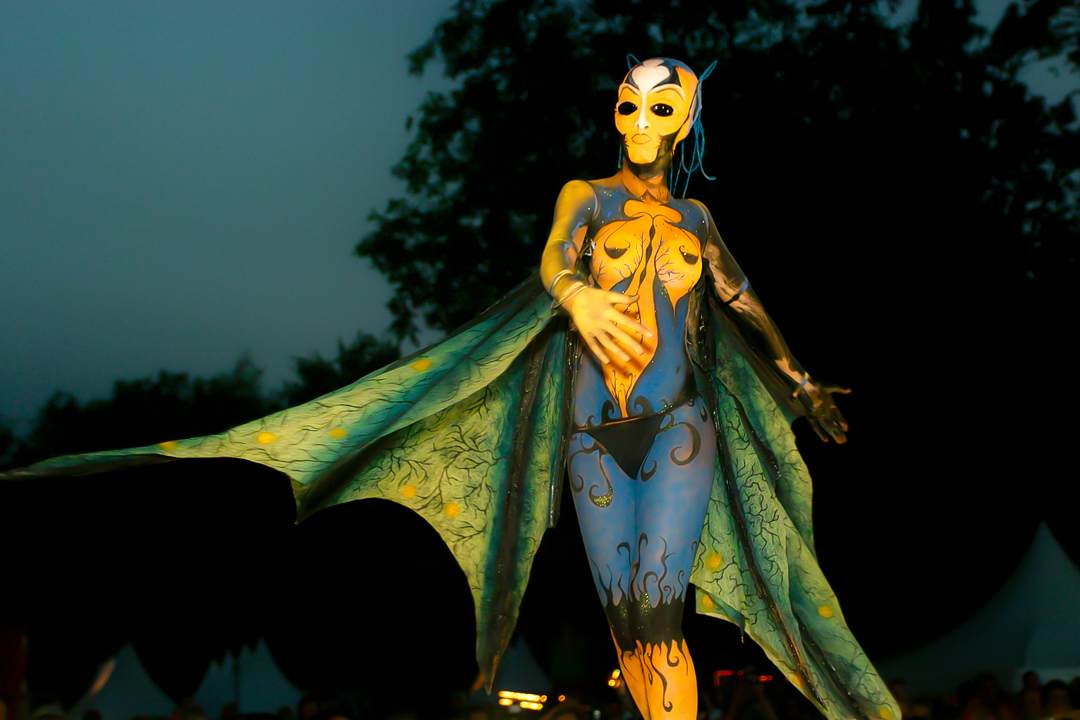 2007, Aufführung, Body Art, Bodypainting, Bühne, Festival, In the year 2525, Jahr, Jahreszeit, Kunst, Menschen und Aktivitäten, Sommer, Veranstaltung, WBF 2007, Zivilisation