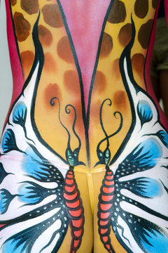 2007, Body Art, Bodypainting, Festival, In the year 2525, Jahr, Jahreszeit, Menschen und Aktivitäten, Sommer, Veranstaltung, WBF 2007