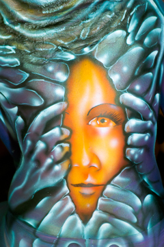 Bodypainting, Festival, Menschen und Aktivitäten, Veranstaltung, WBF 2007